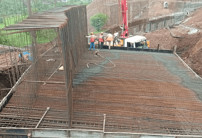 RCC Retaining Wall